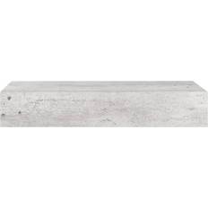 vidaXL Mounted Concrete Grey Vägghylla 60cm