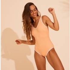 Fitness & Gym - M Swimwear NABAIJI Women's One-piece Ines Aquafitness Swimsuit Coral Light Melon