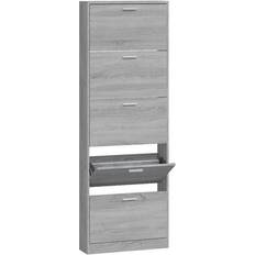 vidaXL Cabinet Grey Sonoma Skoställ 59x169cm