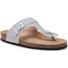 Geox Women Slippers & Sandals Geox Damen Brionia Sandal, Silber