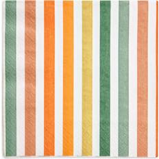 Stripes Paper Napkins John Lewis Multi Stripe Paper Napkins, Pack of 20