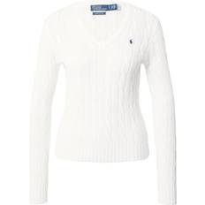 Vaatteet Polo Ralph Lauren Kimberly Cable Knit Jumper - White