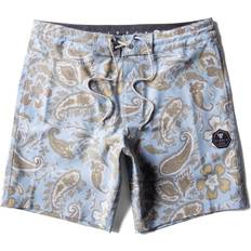 Paisley Shorts Vissla Men's Vagabond 17.5' Boardshort - Stone Blue