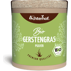 Gerstengras Nahrungsergänzung Vom Achterhof Gerstengras Pulver Bio 40g