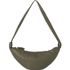 LEMAIRE Medium Croissant Bag - Dark Moss