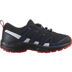 Textile Walking Shoes Children's Shoes Salomon Junior Xa Pro V8 - Black/Lapis Blue/Fiery Red