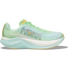 Nylon - Women Running Shoes Hoka Mach X W - Lime Glow/Sunlit Ocean