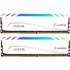 32 GB - 4000 MHz - DDR4 RAM Memory Mushkin Redline Lumina RGB White DDR4 4000MHz 2x16GB (MLB4C400JNNM16GX2)