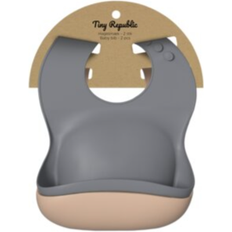 Tiny Republic Babyudstyr Tiny Republic Silicone Bib 2-pack