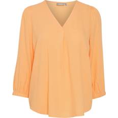 Viskose Bluser Fransa Froline Bluse - Orange