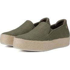 Green Low Shoes Skechers Women's Martha Stewart BOBS Sesame-by The Bay Loafer, Olive