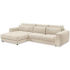 Stella Trading Barura Cream Sofa 333cm 3-Sitzer