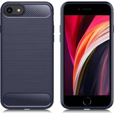 Apple iPhone 7/8 Mobilskal Apple Carbon Flex iPhone SE 2020 skal Blå