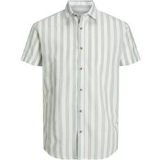 Jack & Jones JJJOSHUA OXFORD STRIPE SHIRT SS