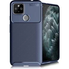 Google Carbon Shield Pixel 5 XL skal Blå