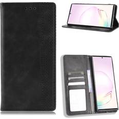 Samsung Bofink Vintage läder Galaxy Note 20 fodral Svart