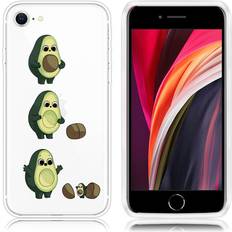Apple iPhone 7/8 Mobilskal Apple Deco iPhone SE 2020 skal Avokado