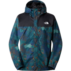 Camouflage Regenjacken & Regenmäntel The North Face Men's Antora Jacket - Summit Navy Camo Texture Print/TNF Black