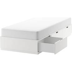 90 cm Bettrahmen Ikea Nordli White Bettrahmen 90 x 200cm