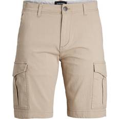 Jack & Jones Junior Cargo Fit Fabric Shorts - Crockery