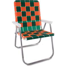 Lawn Chair USA Green & Orange Classic