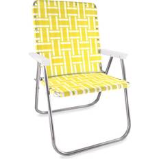 Lawn Chair USA YELLOW AND WHITE STRIPE MAGNUM