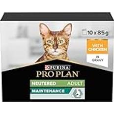 Pro Plan Pets Pro Plan Nutrisavour Sterilised Wet Cat Food Pouches 10x85g