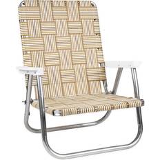 Stackable Outdoor Stools Lawn Chair USA Stripe Beach