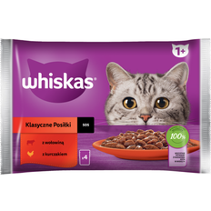 Whiskas Husdjur Whiskas classic flavours in sauce katzenfutter 4x85g