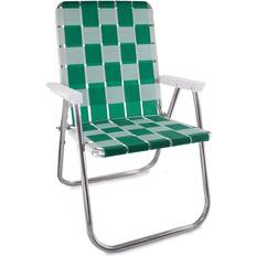 Lawn Chair USA Green & White Classic