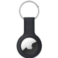 Airtag key ring Crong Silicone Case with Key Ring Apple AirTag Keyring (Black)