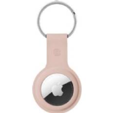 Airtag key ring Crong Silicone Case with Key Ring Apple AirTag Keyring (pink sand)