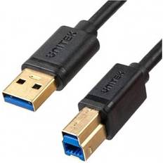 Unitek USB-kabel typ B hane 3.0