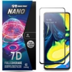 Samsung galaxy a80 Crong 7D Nano Flexibelt Glas 9H til Samsung Galaxy A80 A90
