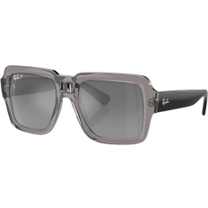 Ray-Ban Magellan Bio Based Polarized RB4408 672582 - Polished Transparent Grey