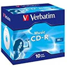 Almacenamiento Óptico Verbatim Cd-r 80 700mb Audio Color