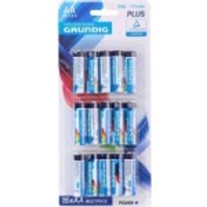 Grundig Batteries et Chargeurs Grundig piles R06 AA zinc AA 15 pièces