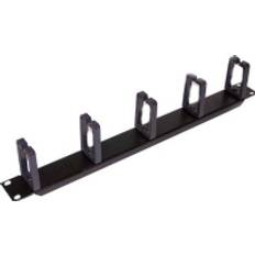 ACT A-LAN Alantec PK009 cable organizer Cable holder Wall Black 1 pc(s)