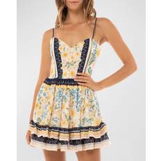 Sportswear Garment - White Dresses Agua Bendita Isadora Jardim Mini Dress