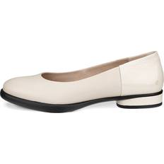 ecco Sculpted LX Leather Ballerina - Beige