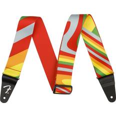 Red Straps Fender George Harrison Rocky Polyester Strap Guitar Strap