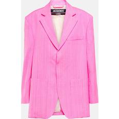 Pink Blazers Jacquemus Pink Le Chouchou Blazer - Fuchsia