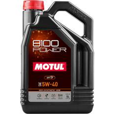 5w40 Motor Oils Motul 8100 Power 5W-40 Engine 5 Liter Motor Oil