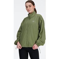 New Balance Femme Vestes New Balance Women's Athletics Packable Jacket - Green