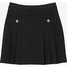 Square Skirts Sandro Katyna High Waist Tweed Skirt