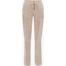 Juicy Couture Womens Fungi Tina Rhinestone-embellished Velour Jogging Bottoms