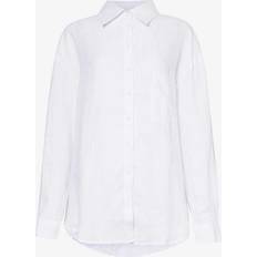 Lino - Mujer Camisas AEXAE Linen Woven Shirt - White