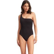 Seafolly Baddräkter Seafolly Damen Badeanzug schwarz