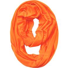 Scarfs Wrapables Wrapables Soft Jersey Knit Infinity Scarf, Orange