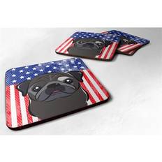 Kitchen Accessories Carolines Treasures Carolines Treasures BB2193FC American Flag Coaster